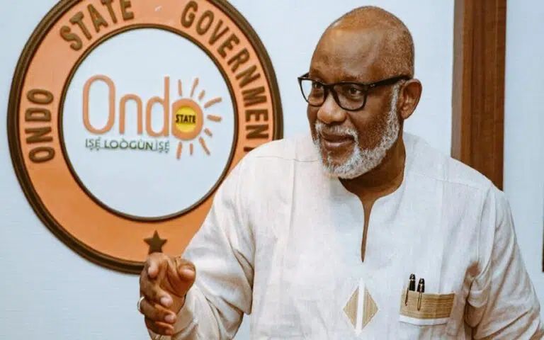 Ondo Governor Akeredolu