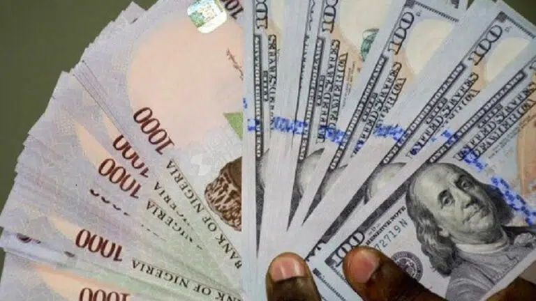 Dollar to Naira exchange rate today