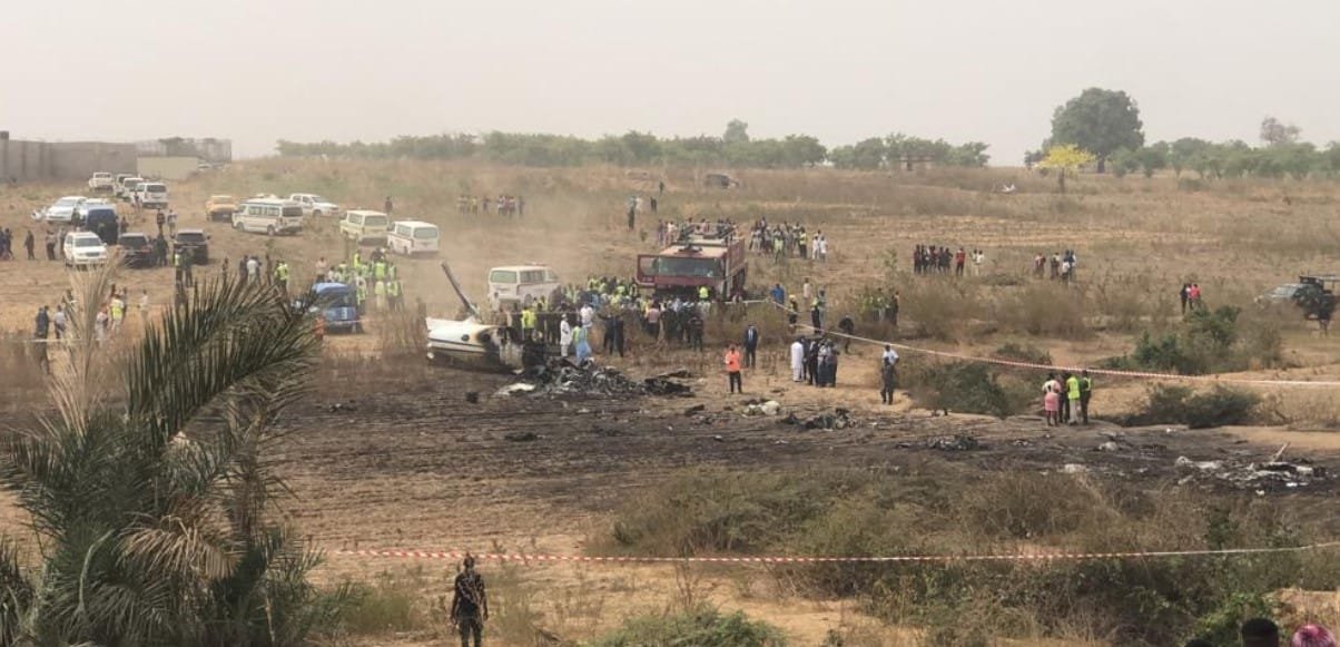 BREAKING: Many Feared Dead as Helicopter Crashes in Igbokoda, Ondo
