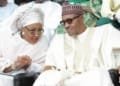 President Buhari and his wife, Aisha