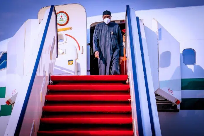 President Buhari Arrives Imo State