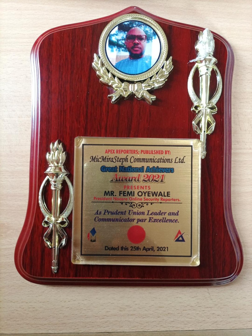 NAOSRE President Femi Oyewale