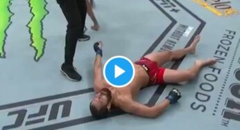 Watch How Usman Knocked Out Masvidal To Retain UFC Title (Video)