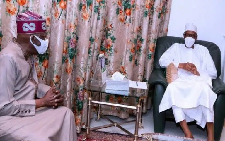 Bola Tinubu Storms Aso Rock