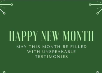 Happy New Month Messages For Friends