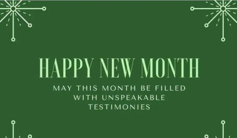 Happy New Month Messages For Friends