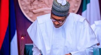 BREAKING: President Buhari Meets Resigning Ministers