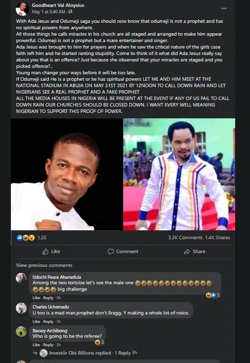  Prophet Odumeje