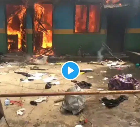 Gunmen Burn Another Police Station