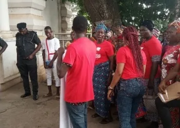 Women Support Rally