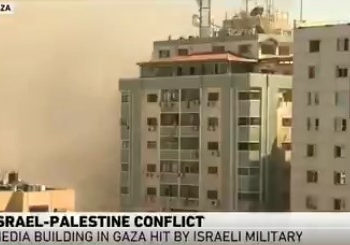 Israeli Bombs Down Al Jazeera Office
