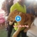 Businessman Storms His Father’s Burial Ceremony With A Lion