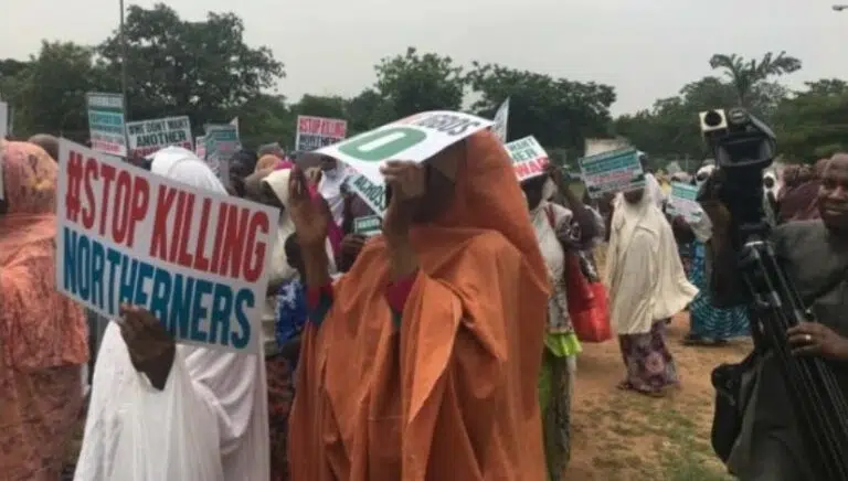 Heavy Protest Rocks Abuja