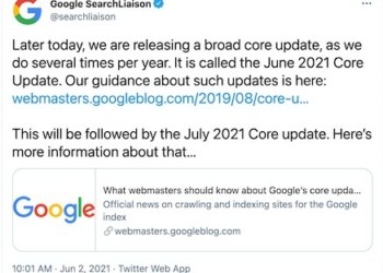 June Google Core Update