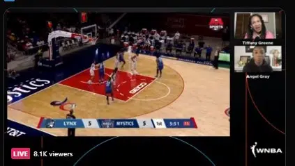 Live Stream @minnesotalynx Vs @WashMystics