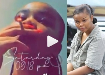 Video Of Chidinma Killer Of Super TV CEO Smoking Weed