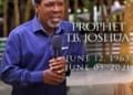 Prophet TB Joshua Speaking About His 58th Birthday