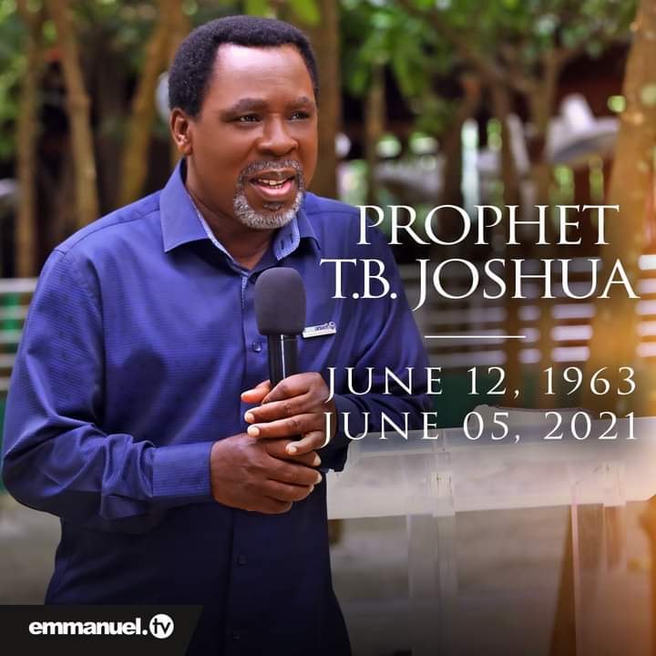 Prophet TB Joshua Speaking About His 58th Birthday
