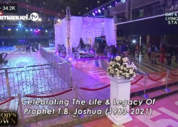 Live Stream Prophet TB Joshua Burial