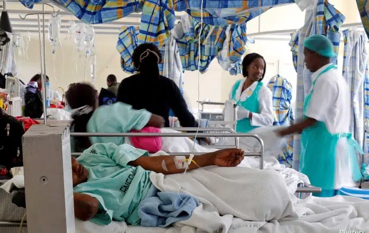 Cholera death toll