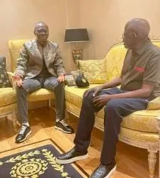 Governor Sanwo-Olu Meeting With Bola Tinubu In London