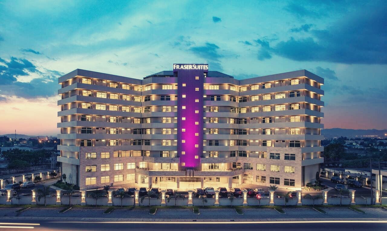 Fraser Suites Hotel is the 8th most expensive hotel in Nigeria