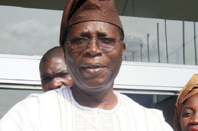 former military governor of Oyo State, General Adetunji Idowu Olurin is dead.