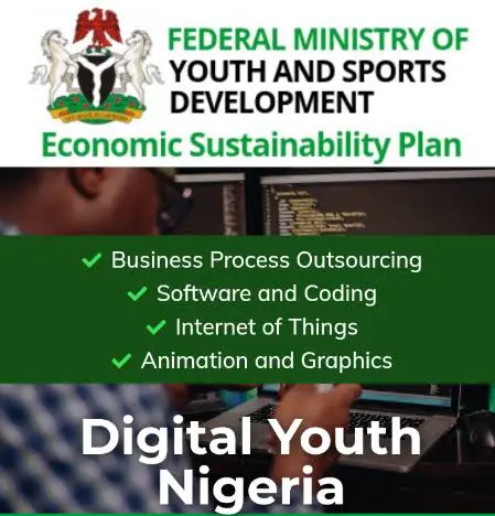 The FMYSD Digital Youth Nigeria Programme 2021