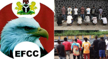 BREAKING: EFCC Arrest Over 1,500 Nigerian Youths For Fraud (Full List)