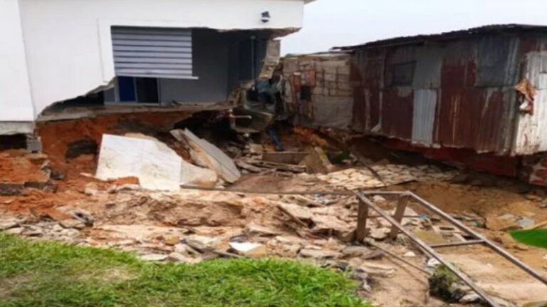 Residential Building Collapses In Rivers