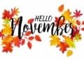 Happy New Month Of November Messages