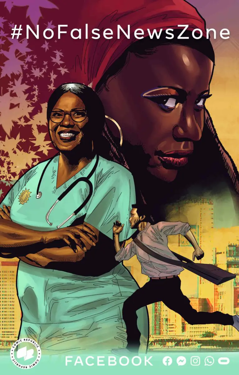 #NoFalseNewsZone Comic Book Series