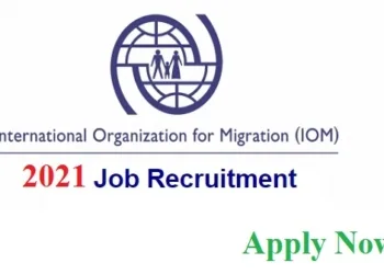 IOM Recruitment 2021