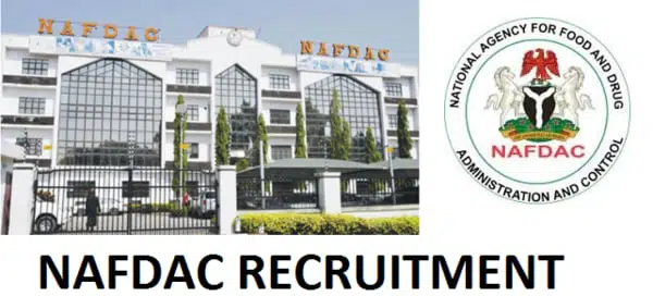 NAFDAC Recruitment