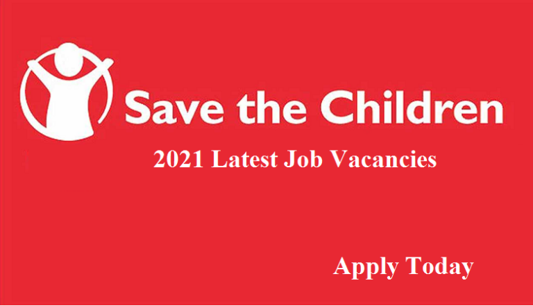 Save the Children Recruitment 2021