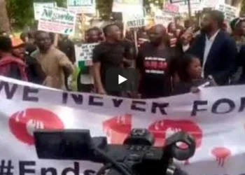 #ENDSARS Memorial Protest Video