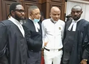 Photographs From Nnamdi Kanu Trial Scene