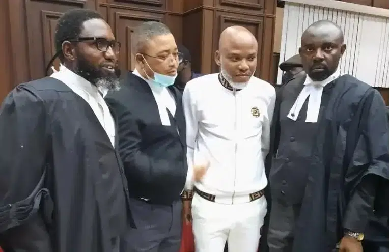 Photographs From Nnamdi Kanu Trial Scene