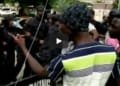 Hoodlums Beat Up Sowore Mercilessly At Nnamdi Kanu’s Trial