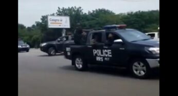 Watch Moment Security Operatives Leave Court Premises With Nnamdi Kanu