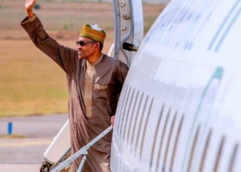 President Buhari Leaves Nigeria