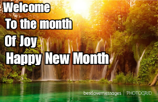 happy new month wishes and messages