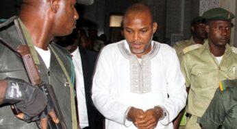 BREAKING: Court Strikes Out Amended Charges Against Nnamdi Kanu