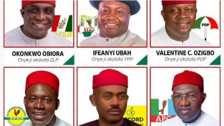 Anambra Governorship Candidates