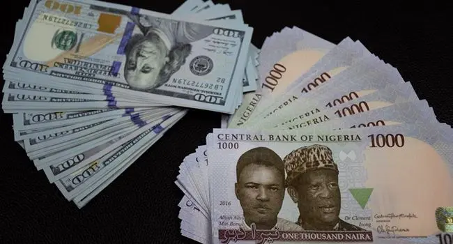 dollar to naira exchange rate