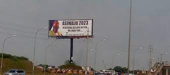 Bola Tinubu Presidential Campaign Billboard