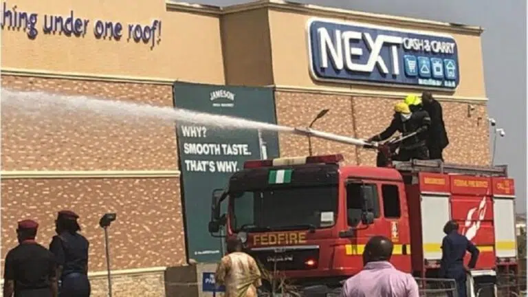 Next Supermarket Fire