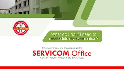 22. What do I do if I need to reschedule my JAMB examination?