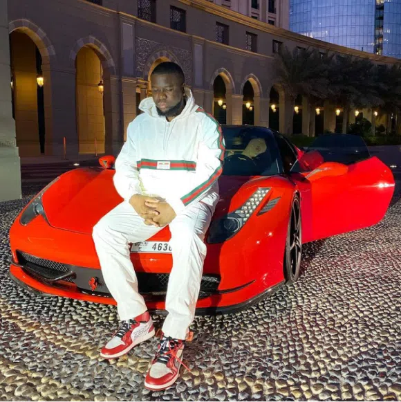 Hushpuppi on valentine's day 2020