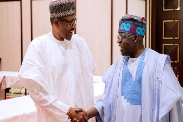 Buhari Meets Tinubu In Aso Rock